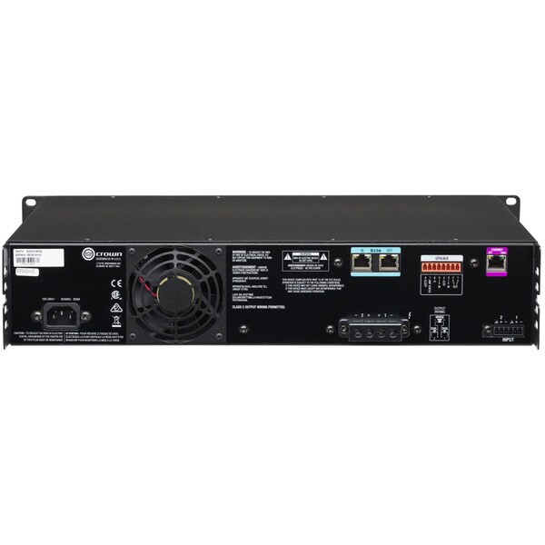 Main product image for Crown CDi2x300BL DriveCore 2 x 300W Install Power Amplifier with BLU link 70V / 100V / 4 Ohm245-5141